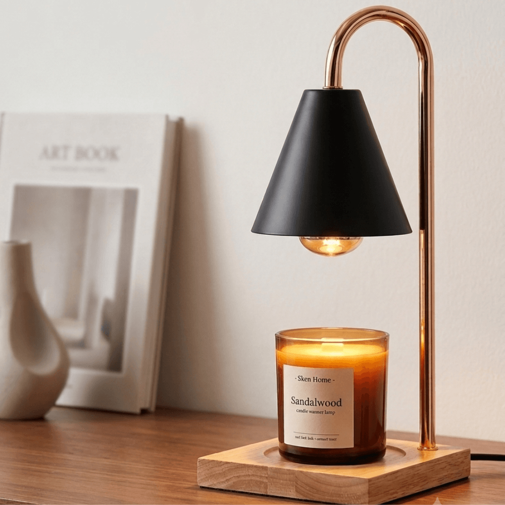 Aura Glow - Lampada da tavolo minimalista